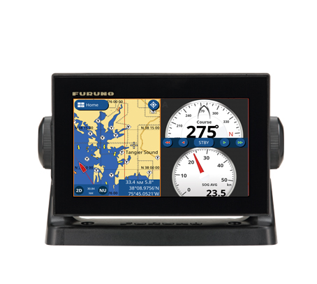 GPS/WAAS CHART PLOTTER with built-in CHIRP FISH FINDER Model GP-1871F