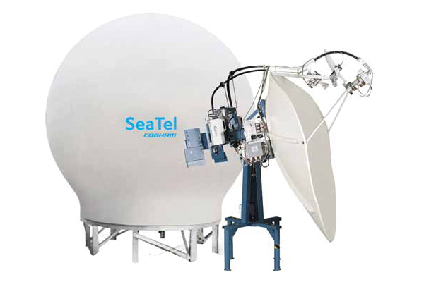 Sea Tel 9711 IMA with C/Ku Switchable Feeds
